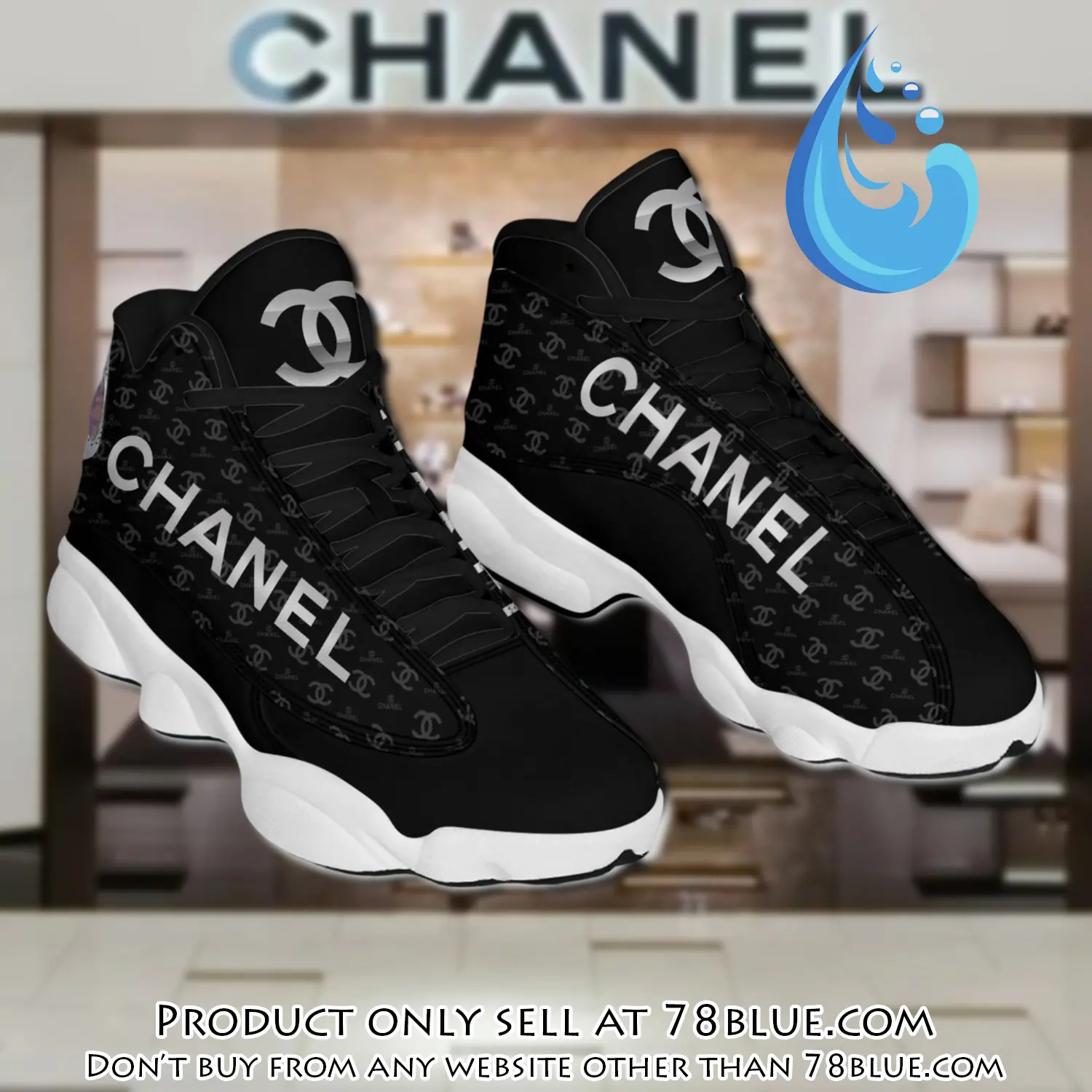 Chanel air jordan 13 sneaker d2302 jd14034 78b5238959